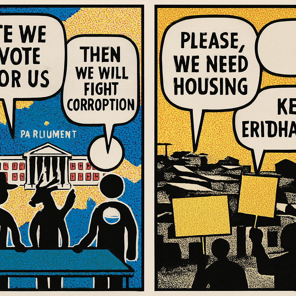 If/Then: A Rebuke from the Margins (Diptych and Loop)